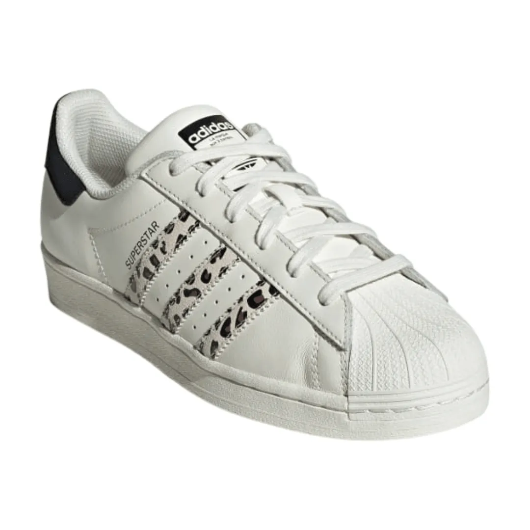 Adidas - Women's Superstar 'Off White Black Leopard' - Off White / Core Black / Off White
