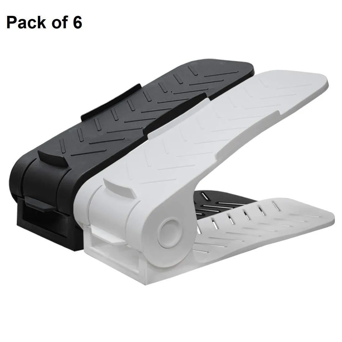 Adjustable Shoe Slots Organizer- 6 Piece