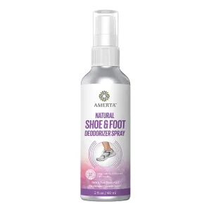 Amerta® All Natural Antibacterial Deodorizer for Shoes, Feet, and Sport Gear