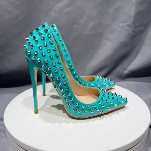 Angie Rivet Spike High Heels