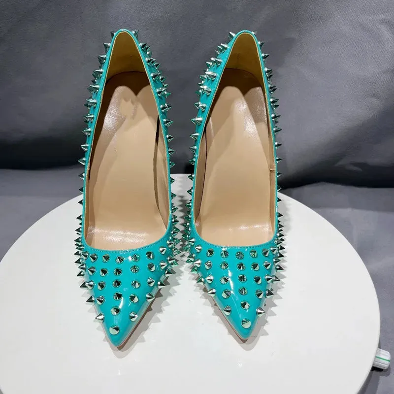 Angie Rivet Spike High Heels