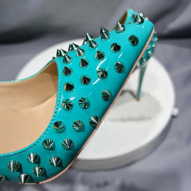 Angie Rivet Spike High Heels