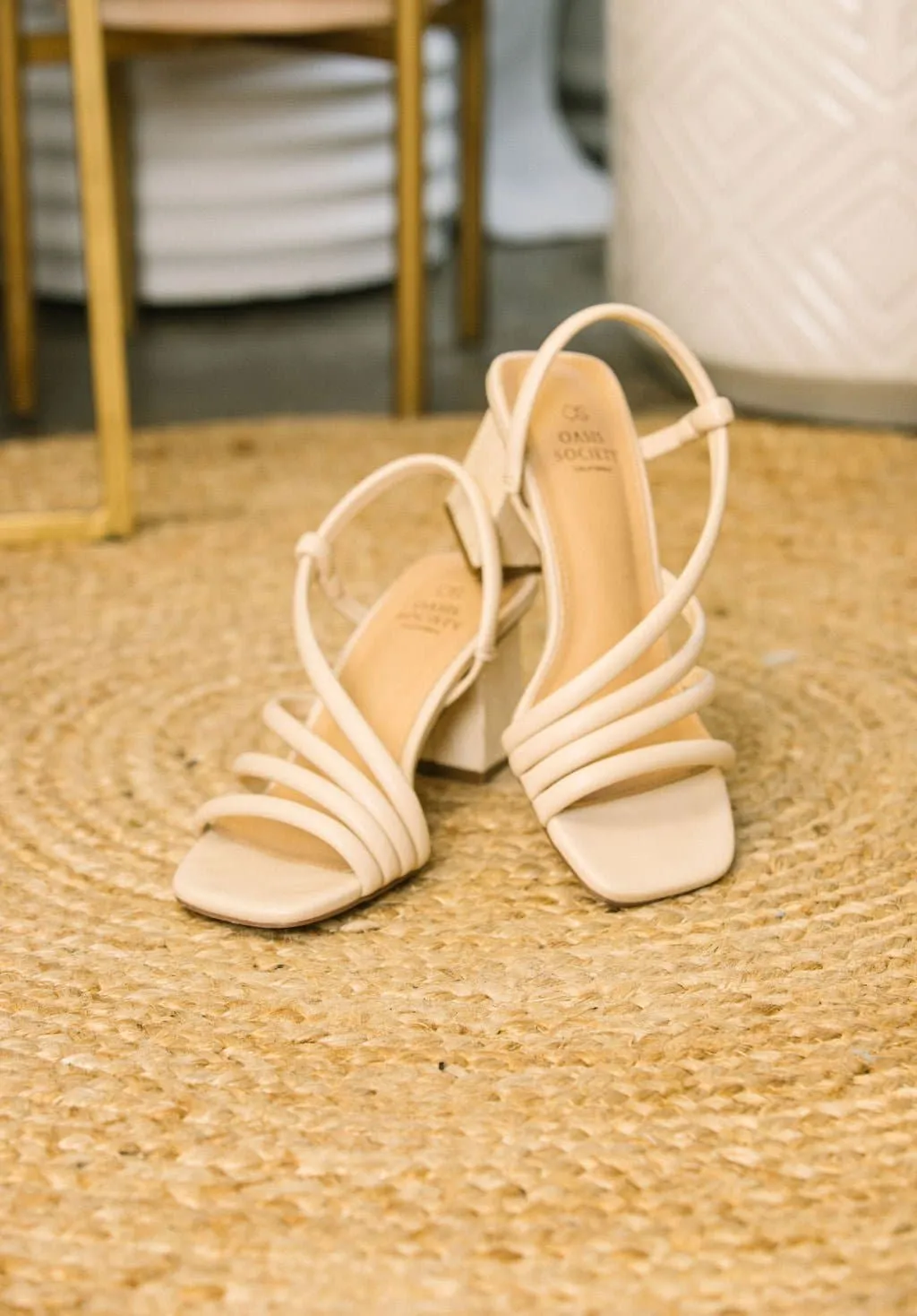 Ashley Wooden Heel Sandal
