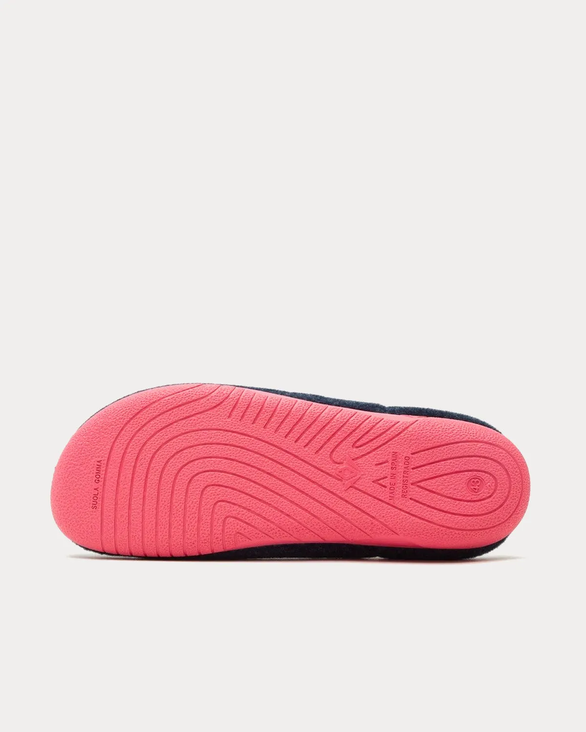 Cadiz Mule Blue / Pink Slip Ons