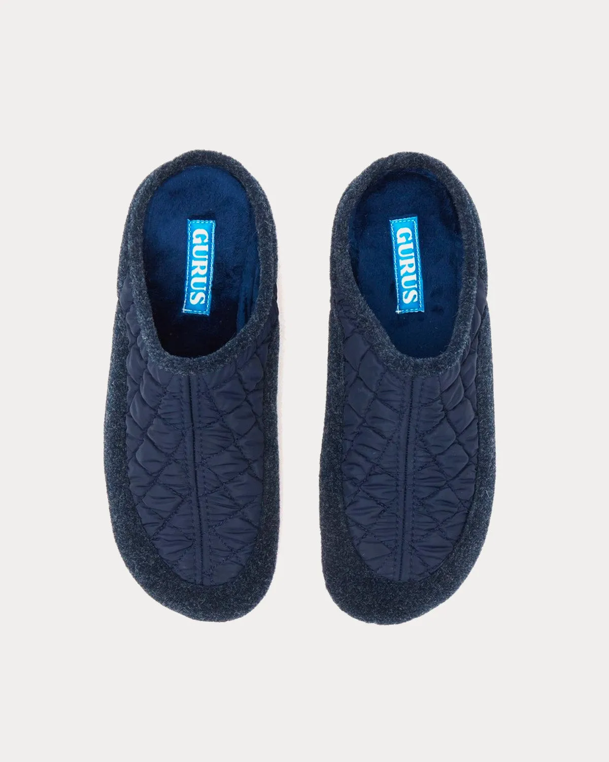 Cadiz Mule Blue / Pink Slip Ons