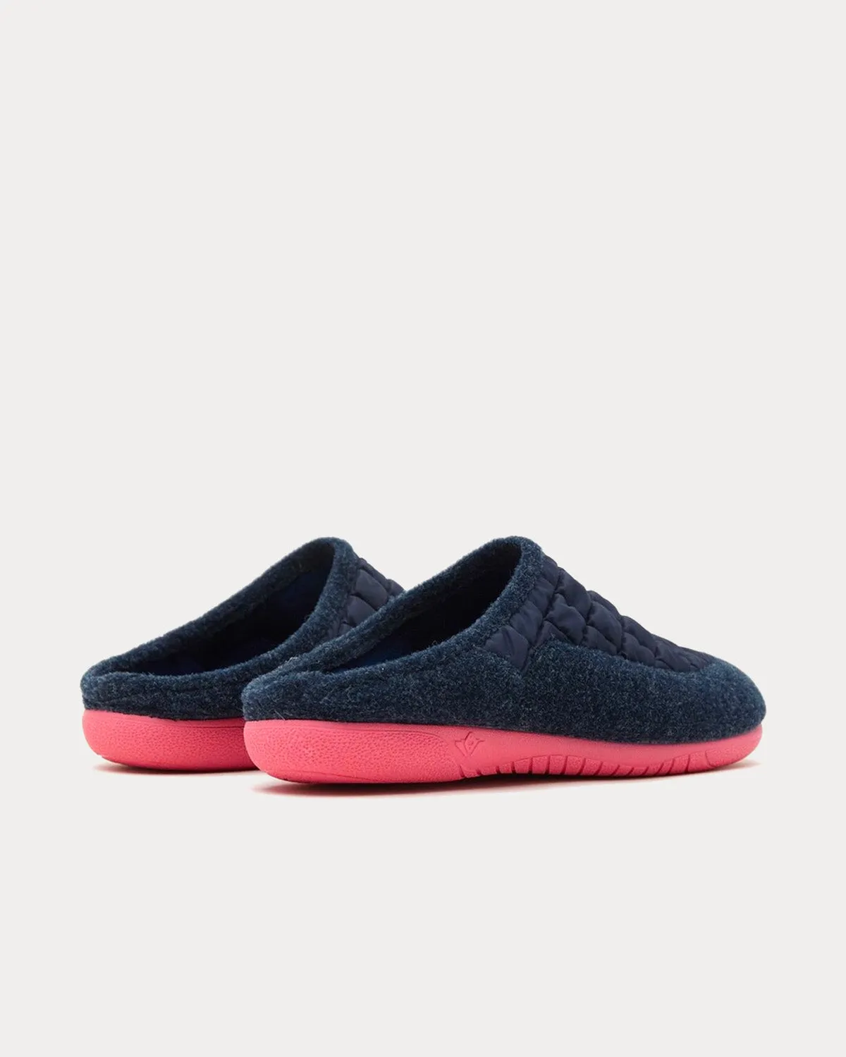 Cadiz Mule Blue / Pink Slip Ons