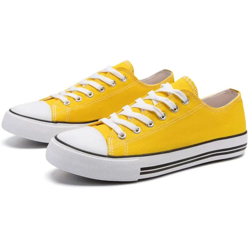 Classic Canvas Lace Up Shoes For Men
