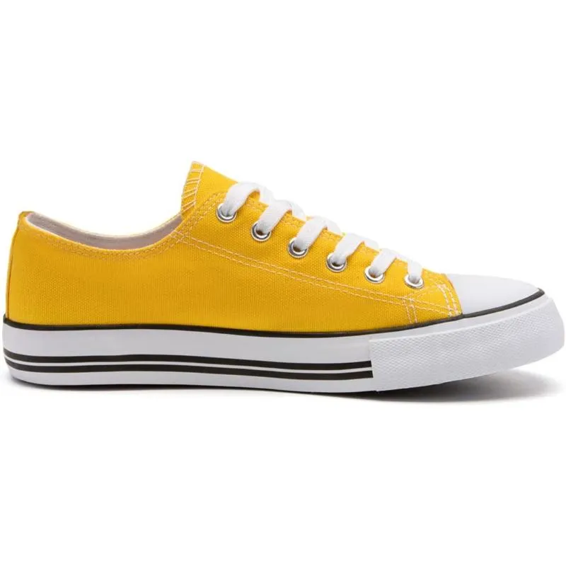 Classic Canvas Lace Up Shoes For Men