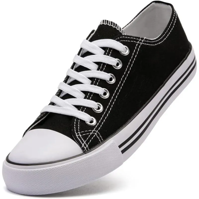 Classic Canvas Lace Up Shoes For Men