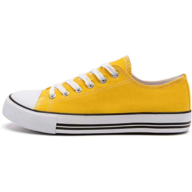 Classic Canvas Lace Up Shoes For Men