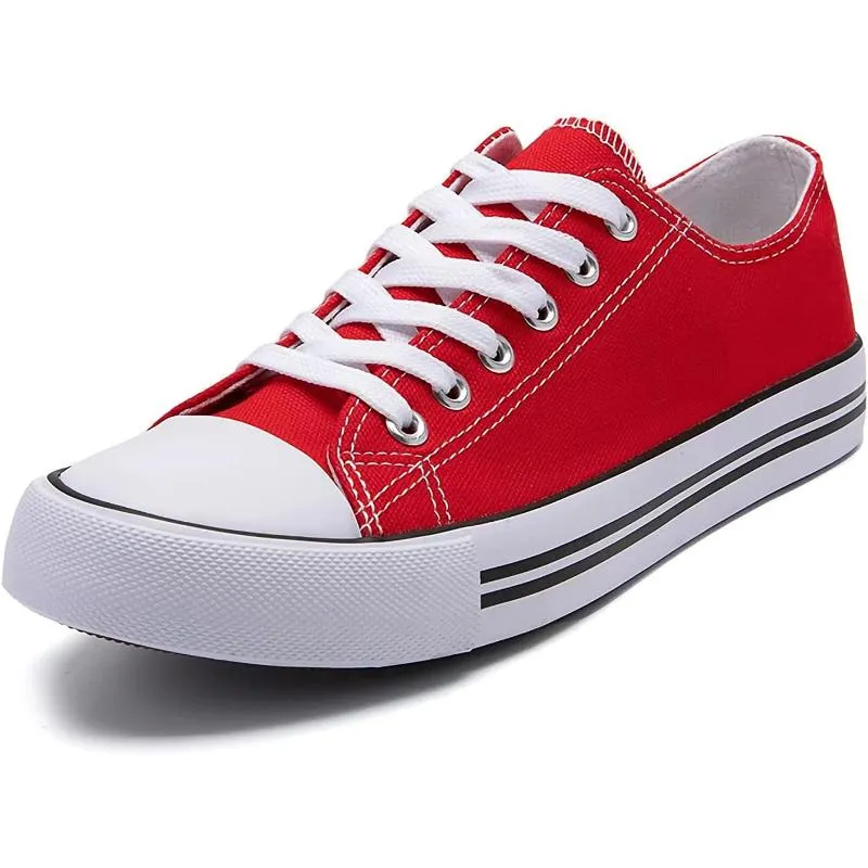 Classic Canvas Lace Up Shoes For Men