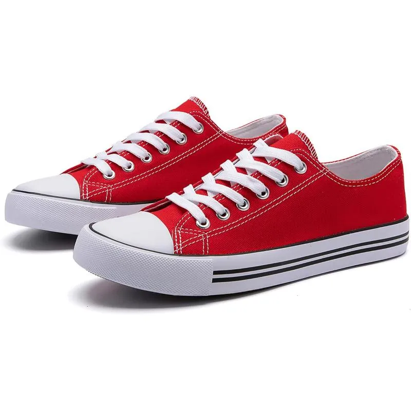 Classic Canvas Lace Up Shoes For Men