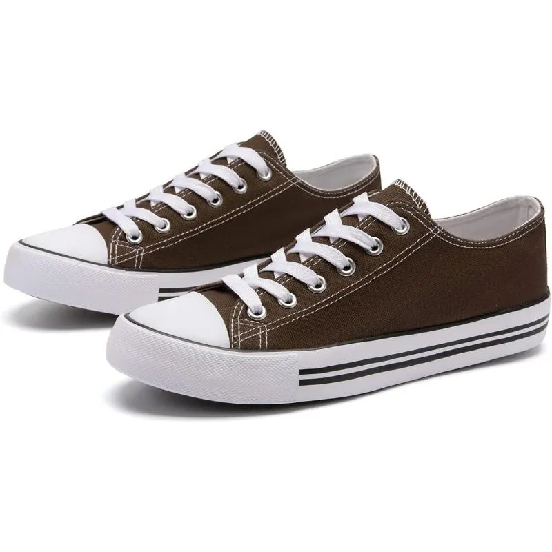 Classic Canvas Lace Up Shoes For Men