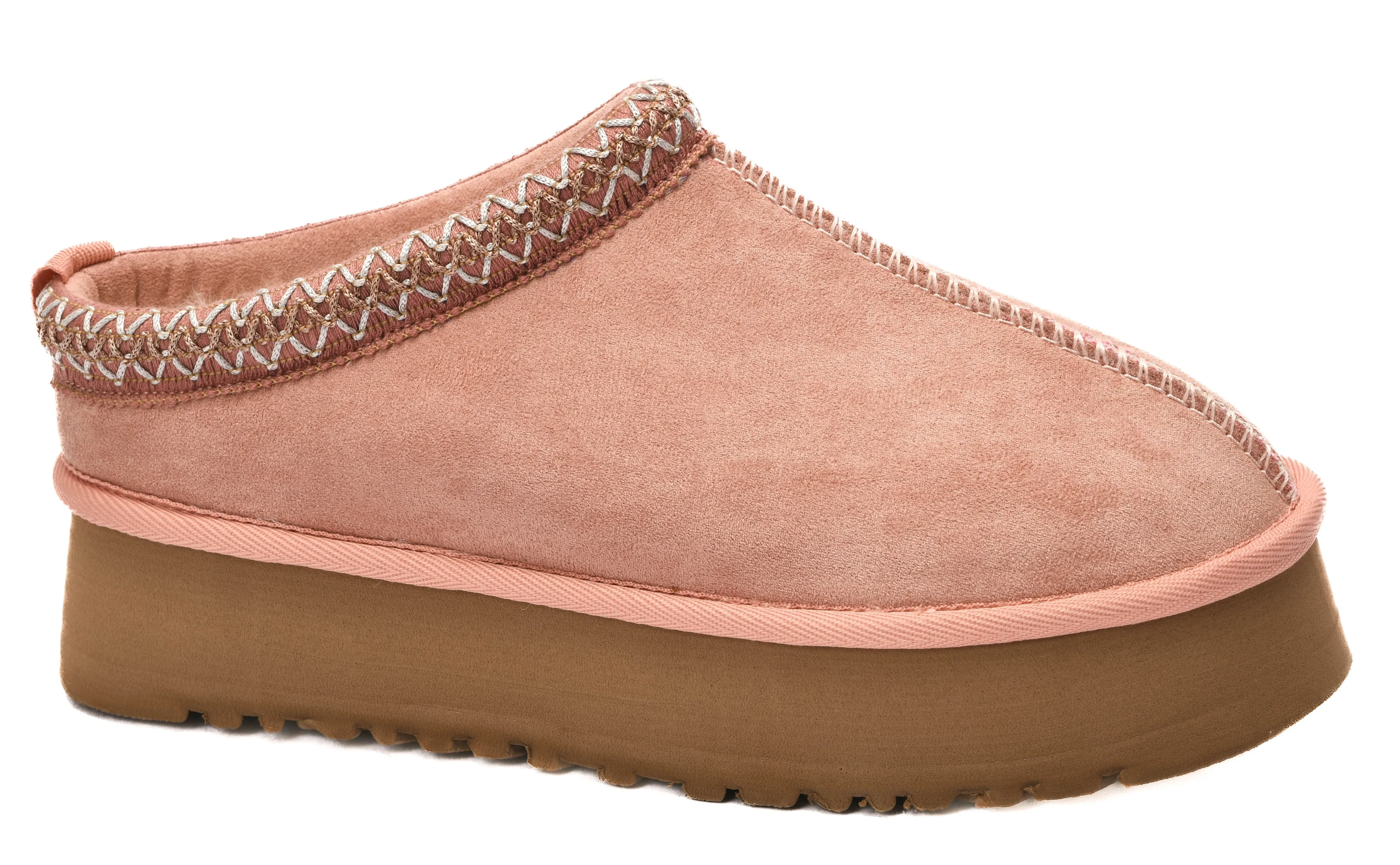 Corkys "Pillow Talk" Blush Faux Suede Slip-Ons Final Sale!