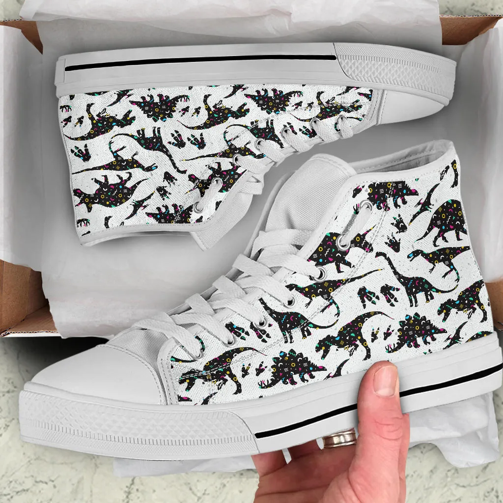 Crazy 90's - High Top Dinosaur Shoes