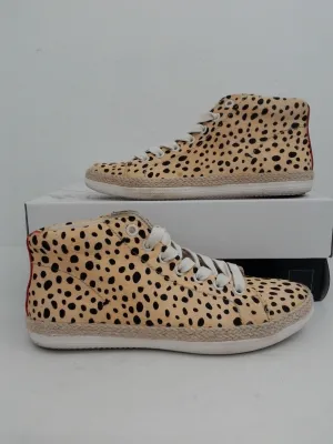 Dolce Vita Women's Leopard Calf Ligh Yellow Size 6.5