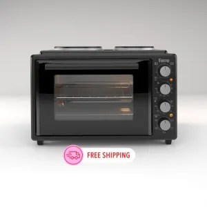 Ferre 3550X-HP  - 35L Turbo Mini Oven With 2 Plate - Black