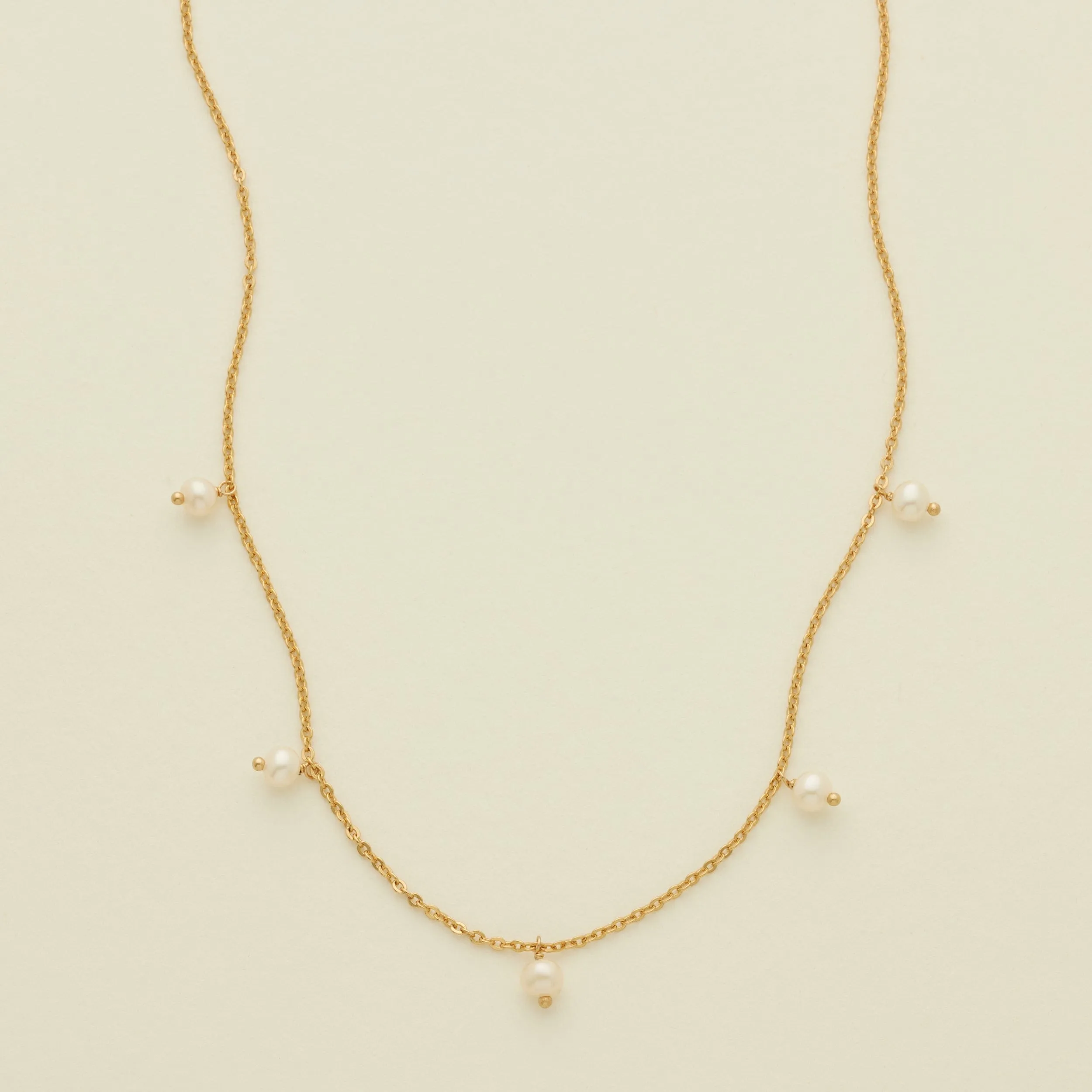 Floating Pearl Necklace | Final Sale