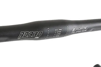 FSA RD330 COMPACT ALLOY DROP HANDLEBARS RACING BIKE, FIXIE, SPORTS BLACK 31.8mm