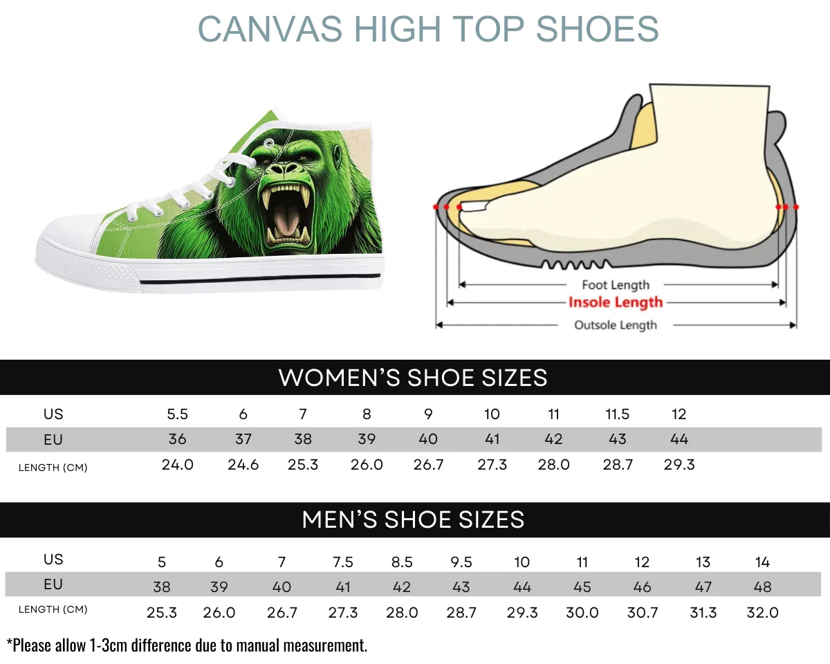 Green Silverback High Tops