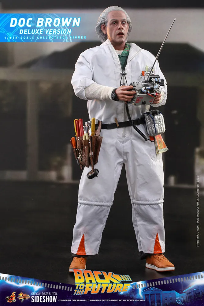 Hot Toys - 1/6 Scale Figure - Back to the Future -  Doc Brown (Deluxe Version)