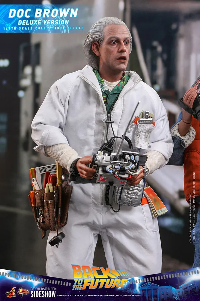Hot Toys - 1/6 Scale Figure - Back to the Future -  Doc Brown (Deluxe Version)