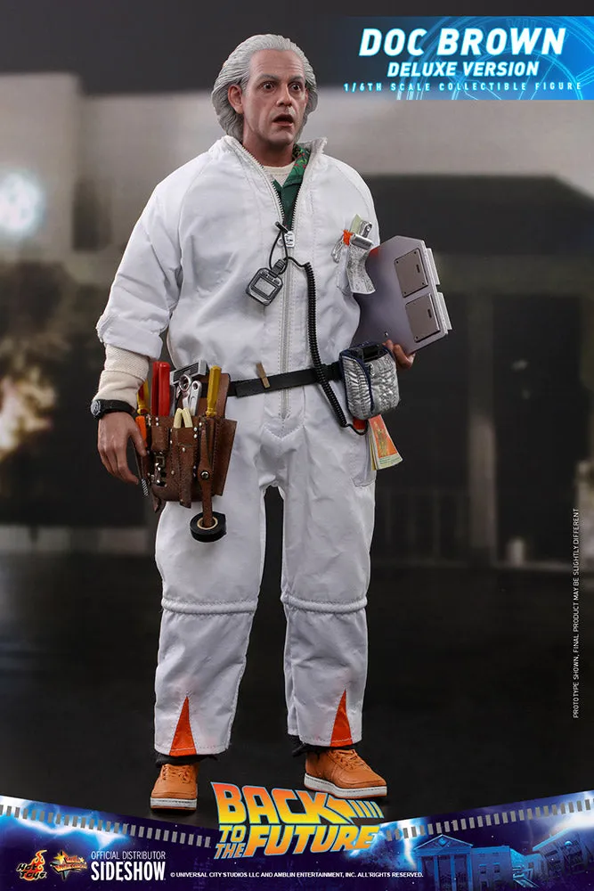 Hot Toys - 1/6 Scale Figure - Back to the Future -  Doc Brown (Deluxe Version)