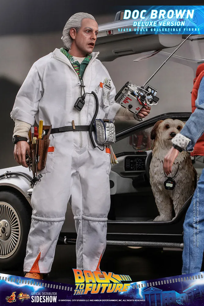 Hot Toys - 1/6 Scale Figure - Back to the Future -  Doc Brown (Deluxe Version)