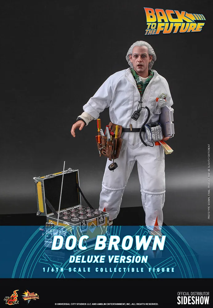 Hot Toys - 1/6 Scale Figure - Back to the Future -  Doc Brown (Deluxe Version)