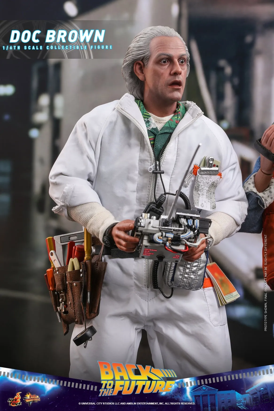 Hot Toys - MMS609 - Back to the Future - 1/6th scale Doc Brown Collectible Figure (Normal Version)