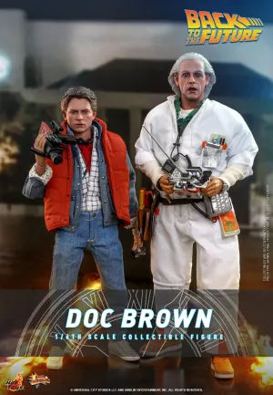 Hot Toys - MMS609 - Back to the Future - 1/6th scale Doc Brown Collectible Figure (Normal Version)