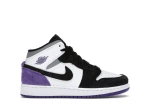 Jordan 1 Mid Se Purple (Gs)
