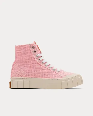 Juice Pink High Top Sneakers