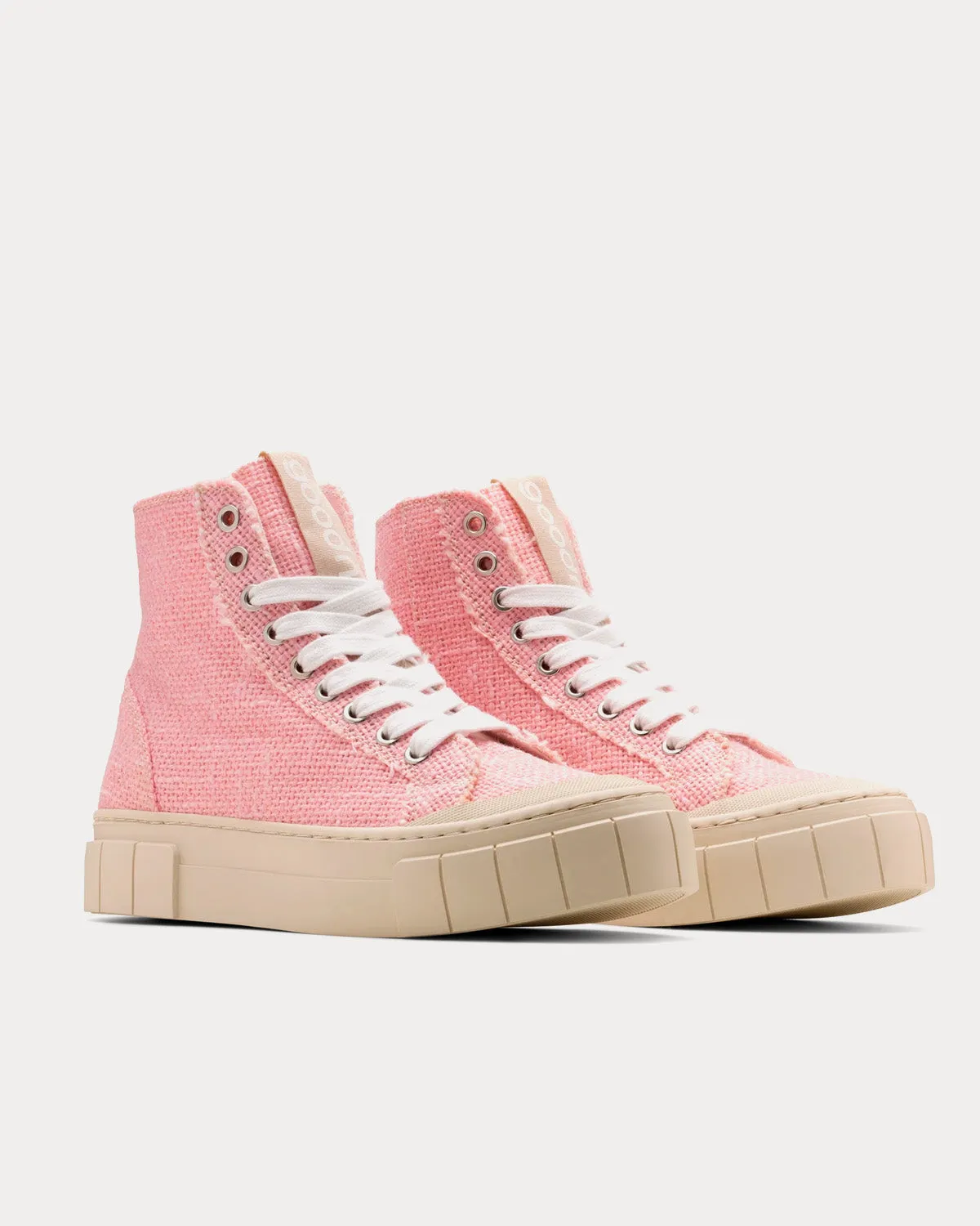 Juice Pink High Top Sneakers