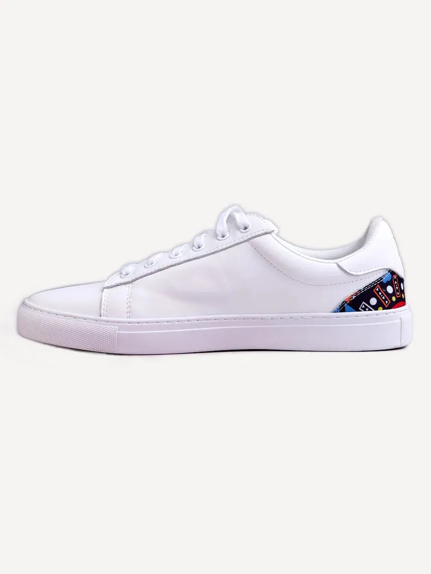 Kali Sneakers: Blue Tribal - Subtle