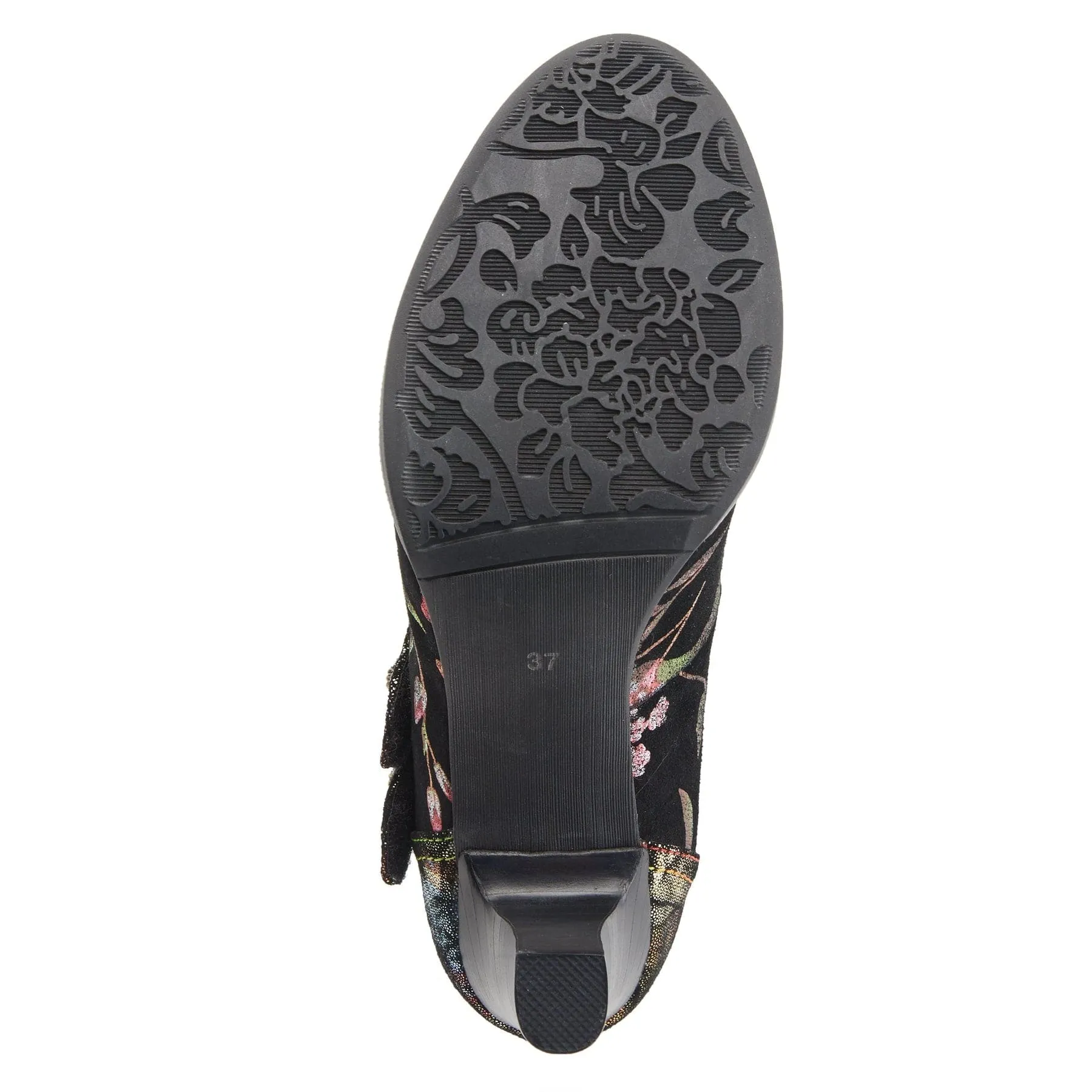 L'Artiste Women's Showy Pumps- Black Multi