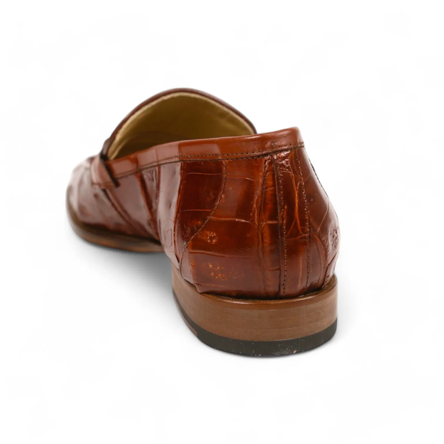 Mauri 4800/5 Men's Shoes Exotic Crocodile Horsebit Loafers (MA5652)
