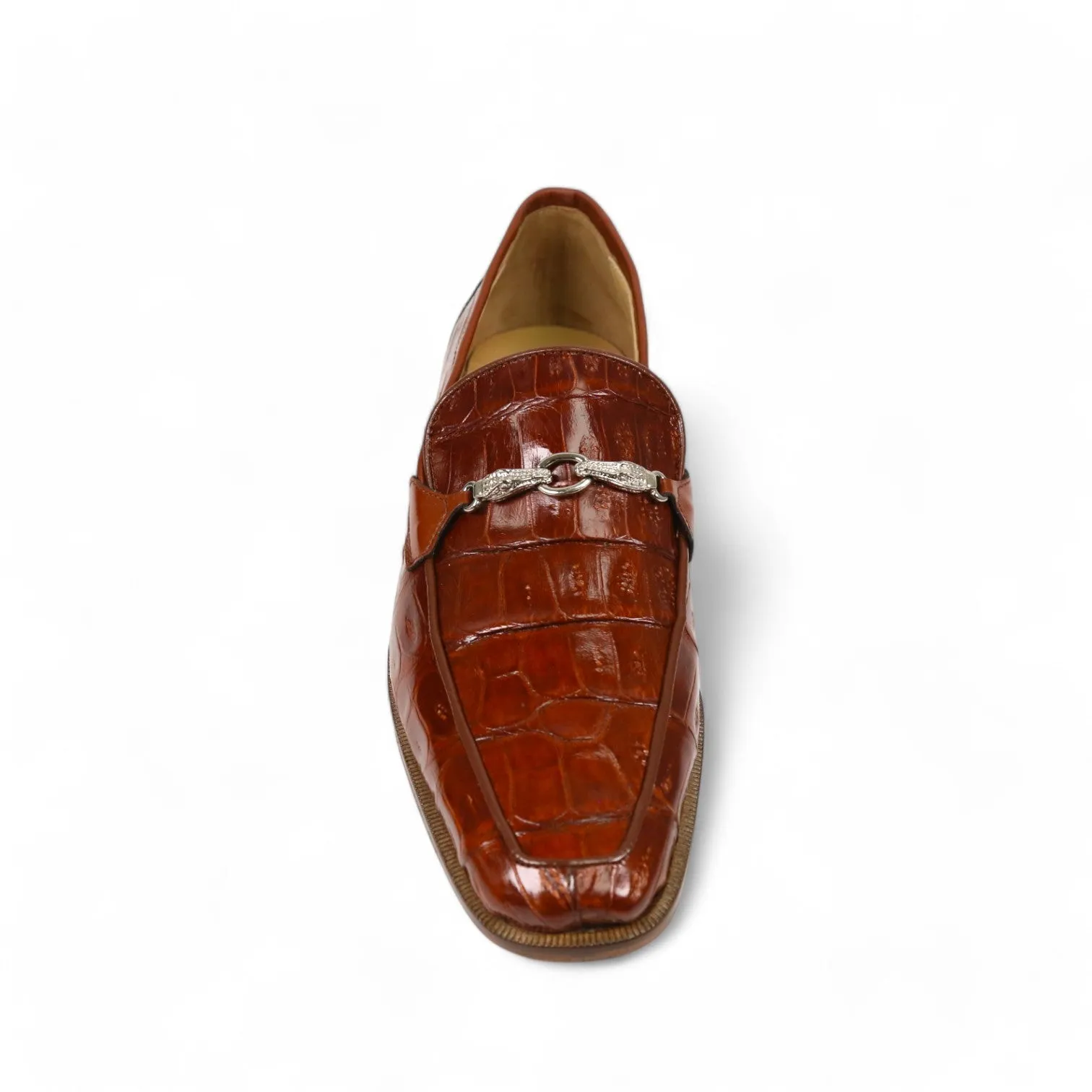 Mauri 4800/5 Men's Shoes Exotic Crocodile Horsebit Loafers (MA5652)
