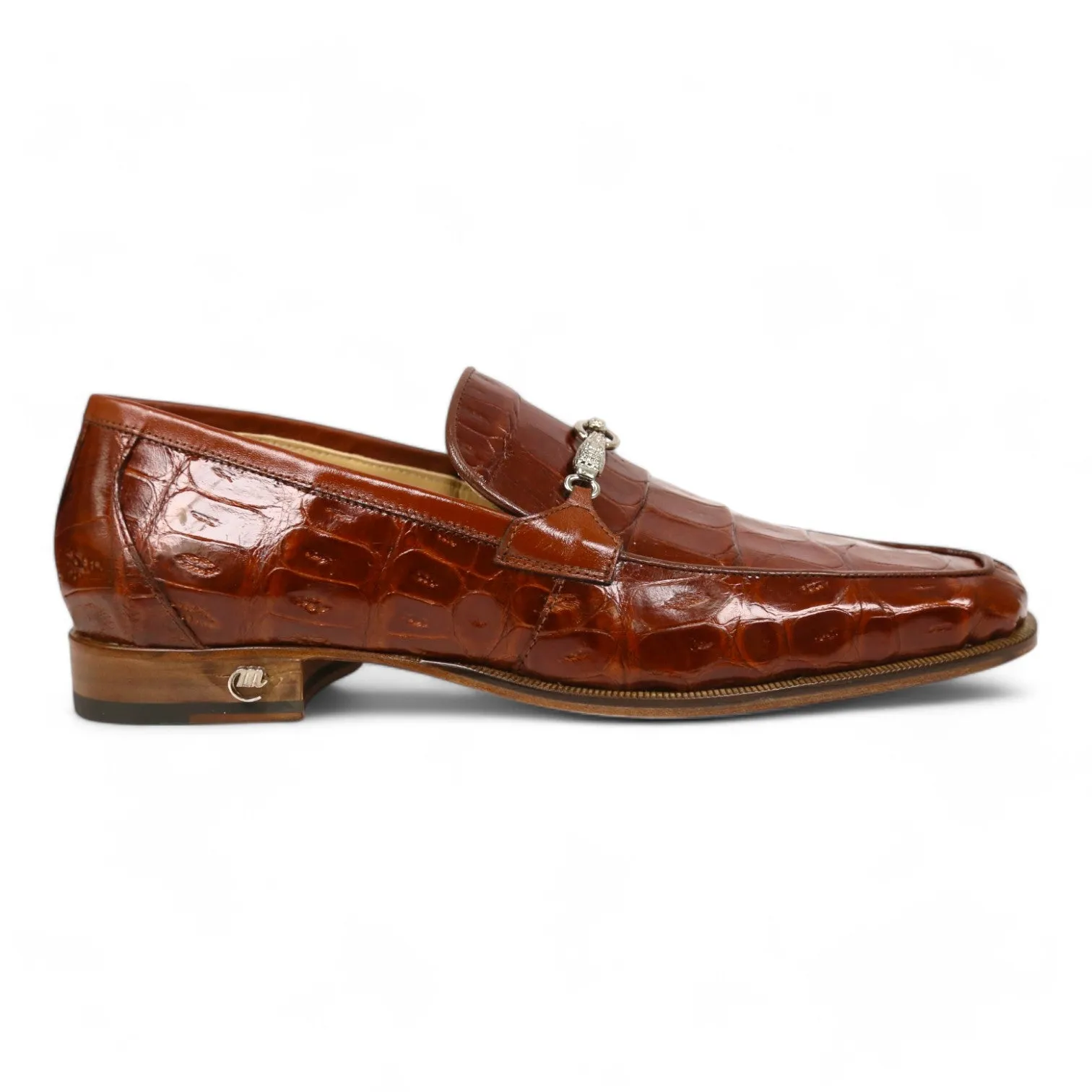 Mauri 4800/5 Men's Shoes Exotic Crocodile Horsebit Loafers (MA5652)