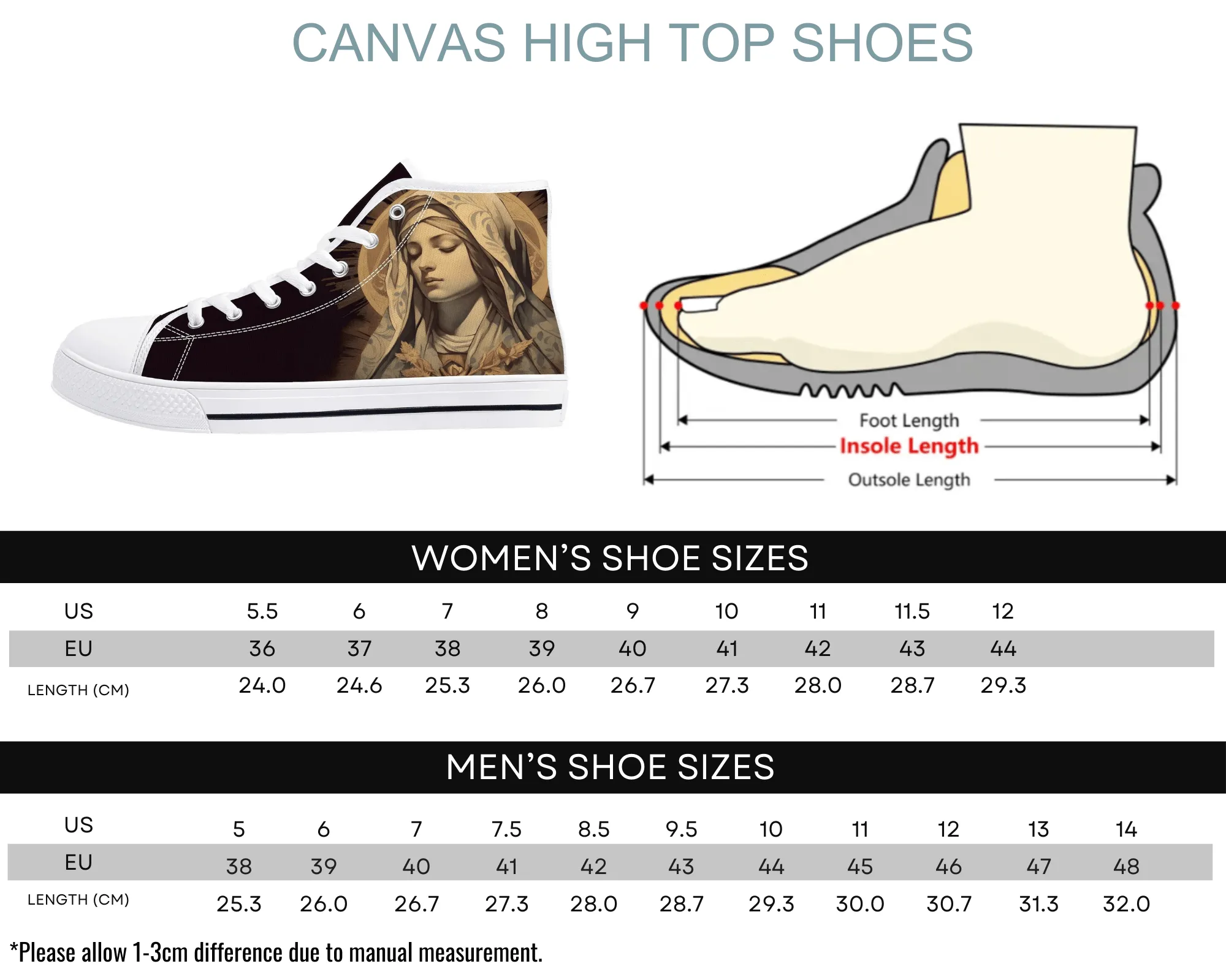 Mother Mary High Tops