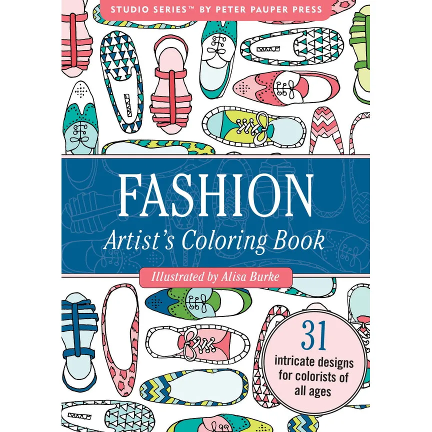 Portable Coloring Book: Fashion