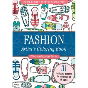 Portable Coloring Book: Fashion