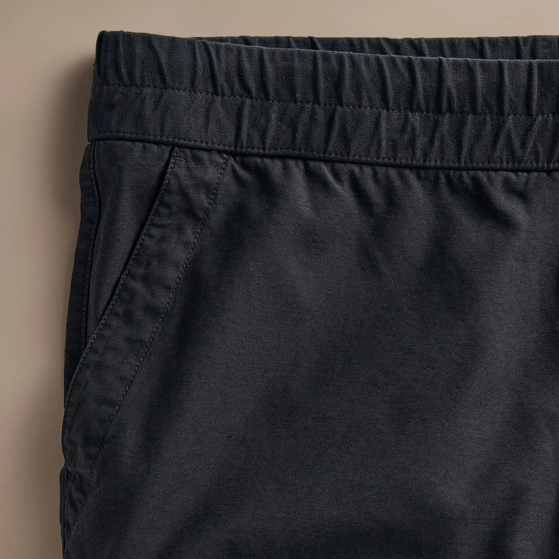 Reverse Twill Utility Pant - Black