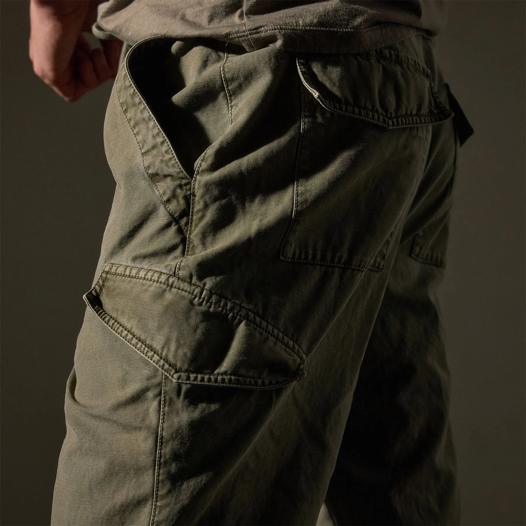 Reverse Twill Utility Pant - Trooper Pigment
