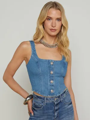 Saga Denim Top