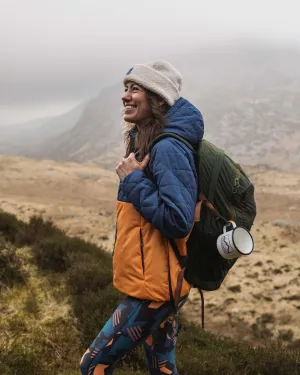 Singletrack Recycled Thermore Insulated Jacket - Dark Denim/ Apricot