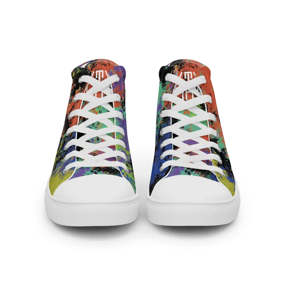 Sixty Eight 93 Logo White Fusion #1 Men's High Top Shoes