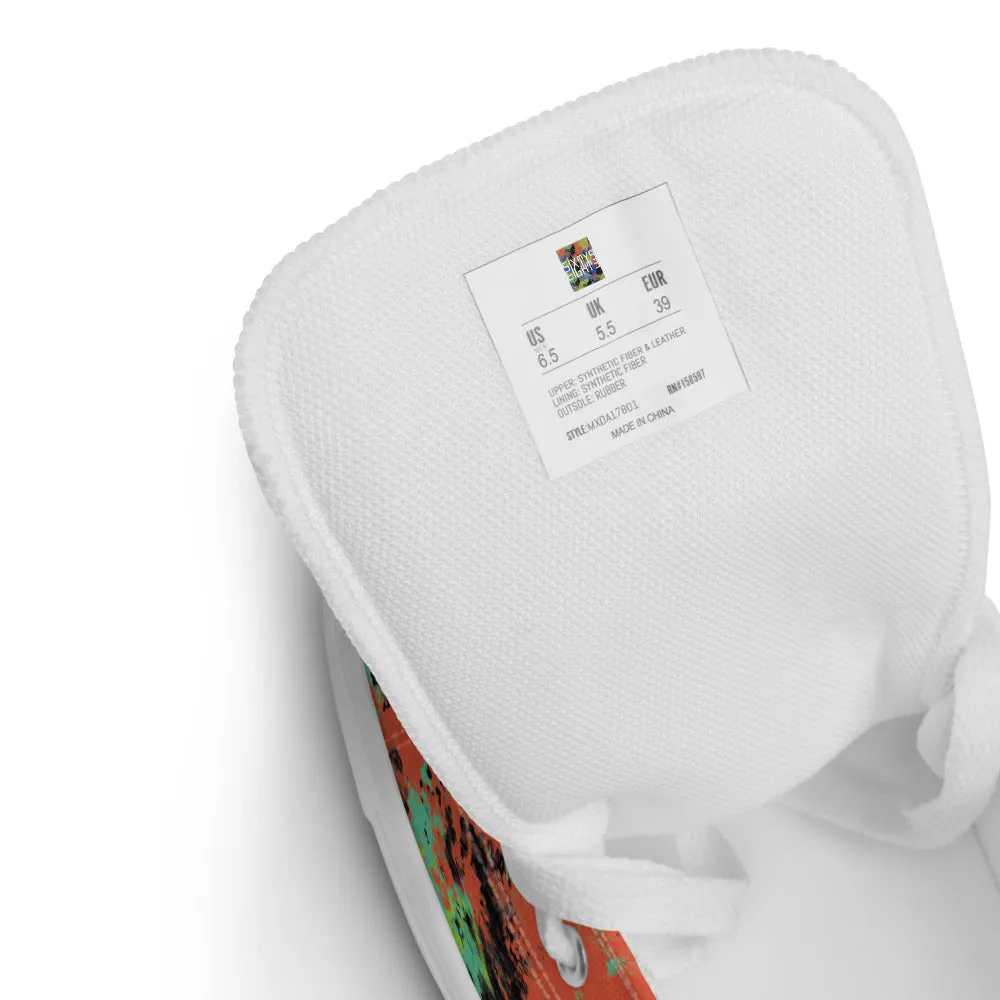 Sixty Eight 93 Logo White Fusion #1 Men's High Top Shoes
