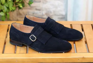 Supple Suede Slip-On Shoe Black