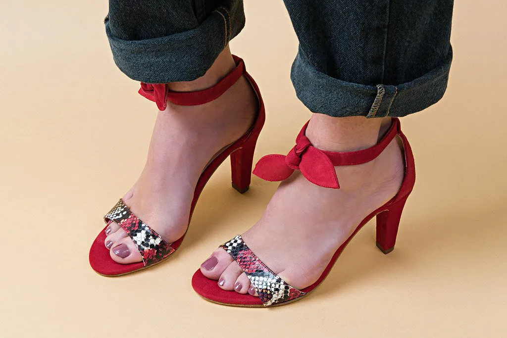 VALENTINA Coral Snake Sandal